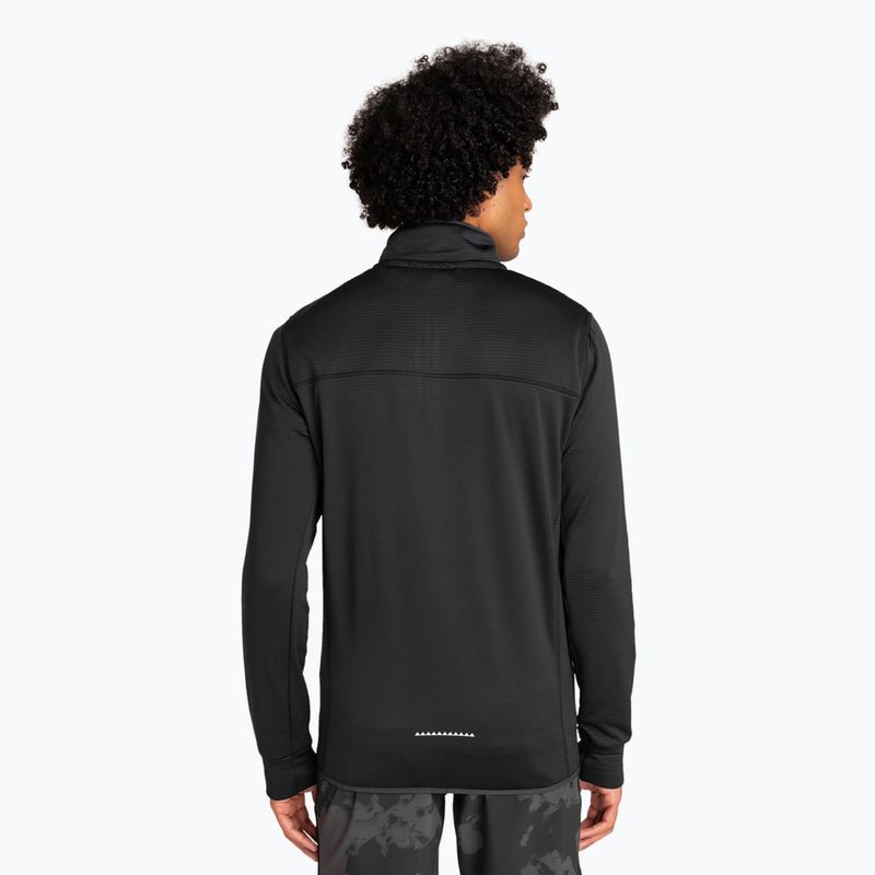 Pánska snowboardová mikina Quiksilver Steep Point Half Zip Fleece true black 3