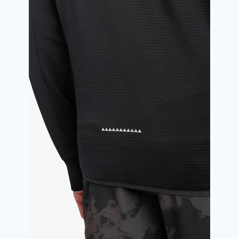 Pánska snowboardová mikina Quiksilver Steep Point Half Zip Fleece true black 6