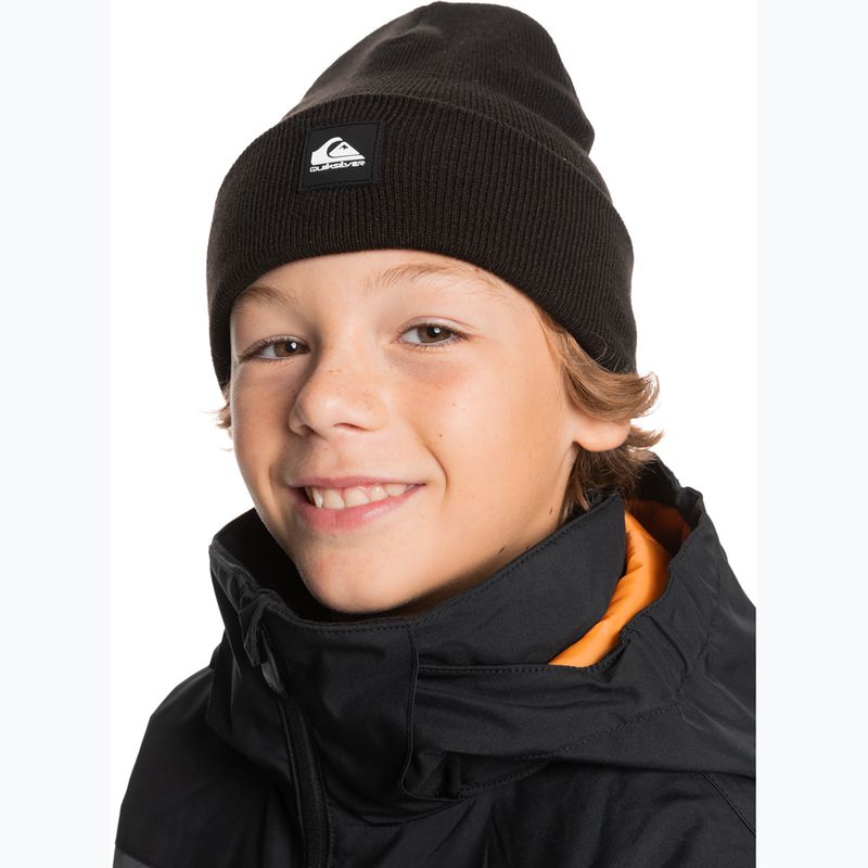 Detská zimná čiapka Quiksilver Brigade true black 3