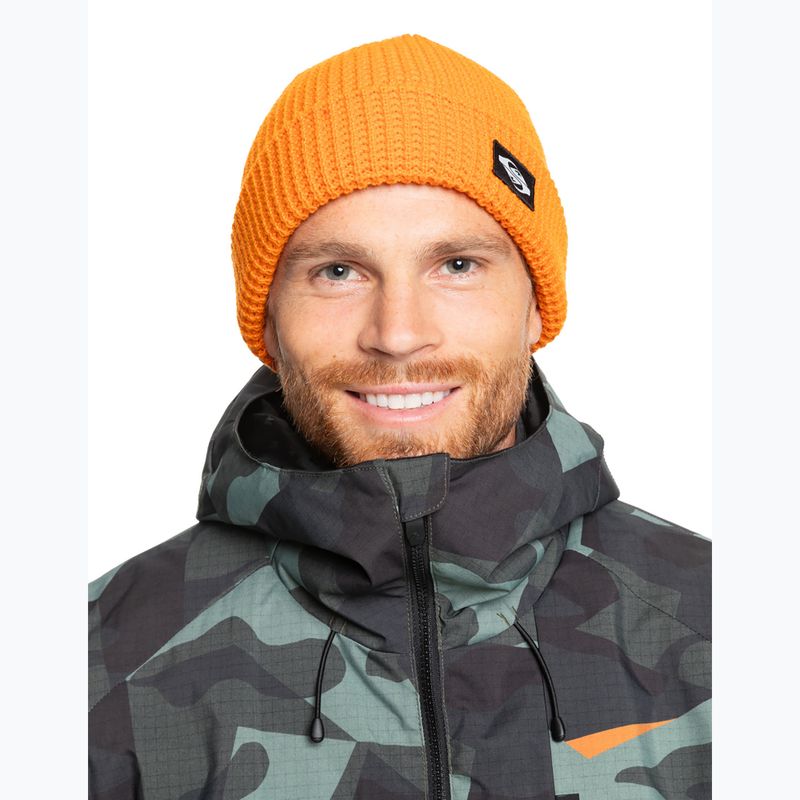 Quiksilver pánska zimná čiapka Tofino orange pepper 3