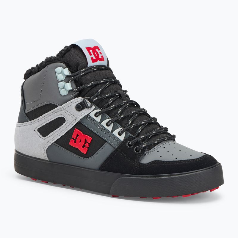 Pánske topánky DC Pure High-Top grey/black/red