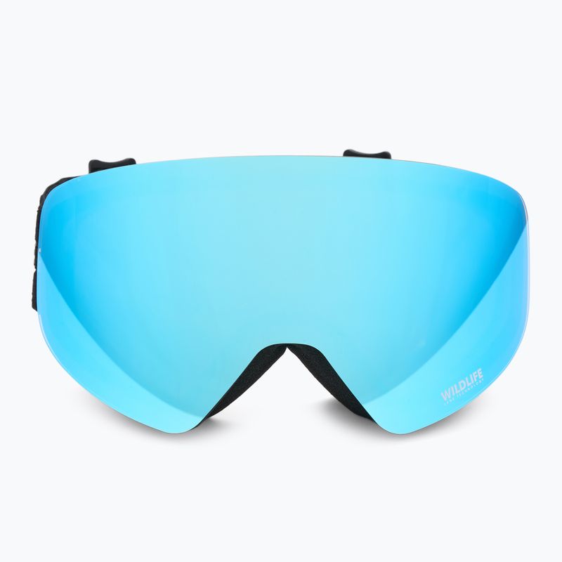 Snowboardové okuliare VonZipper Encore black/wildlife stellar chrome 2