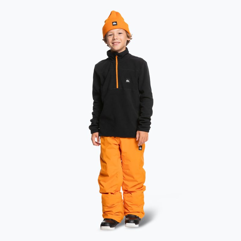 Detské snowboardové nohavice Quiksilver Estate orange pepper 2