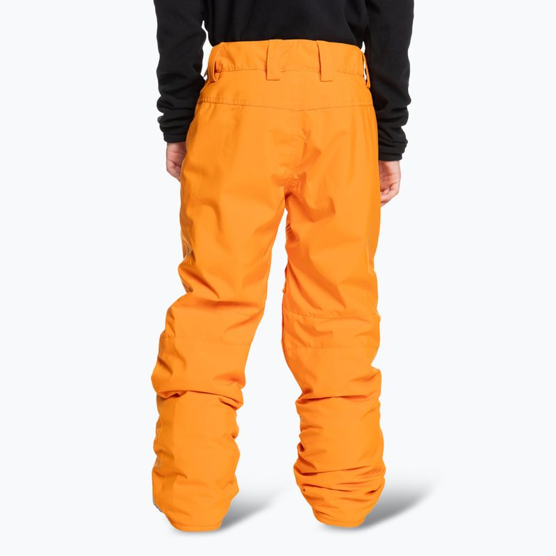 Detské snowboardové nohavice Quiksilver Estate orange pepper 3