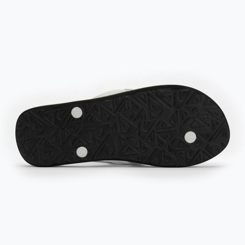 Pánske žabky  Quiksilver Molokai black rasta 4
