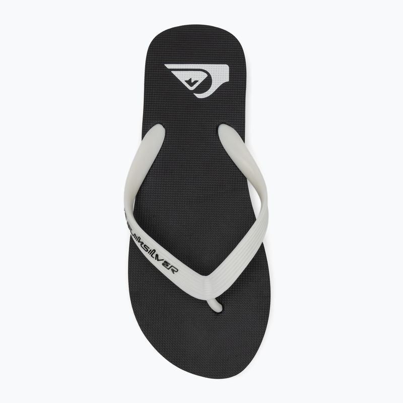 Pánske žabky  Quiksilver Molokai black rasta 5