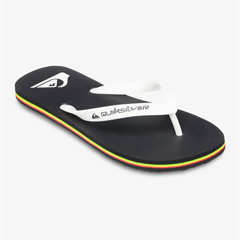 Pánske žabky  Quiksilver Molokai black rasta