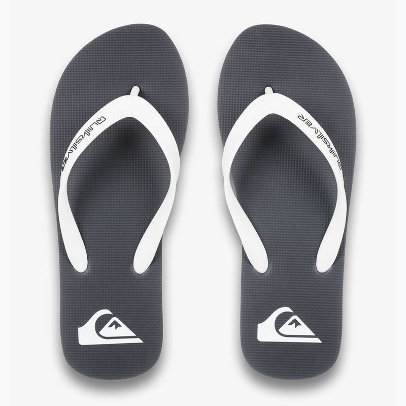 Pánske žabky  Quiksilver Molokai black rasta 2