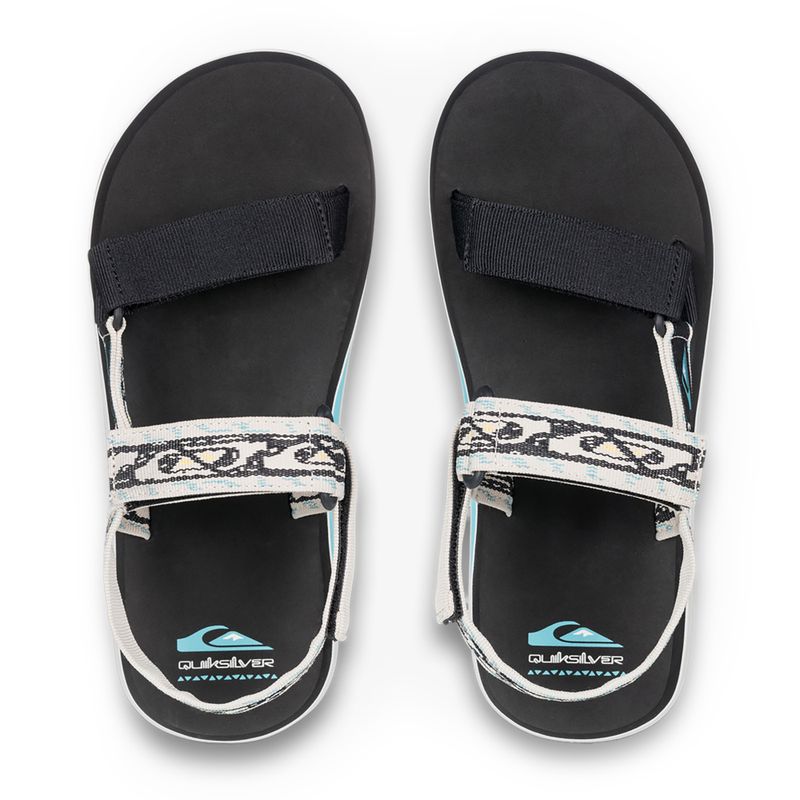 Pánske sandály Quiksilver Monkey Caged II black/white 2