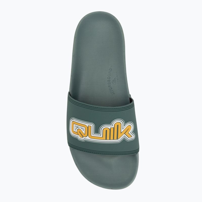 Pánske šľapky Quiksilver Rivi Wordmark Slide II sage 5