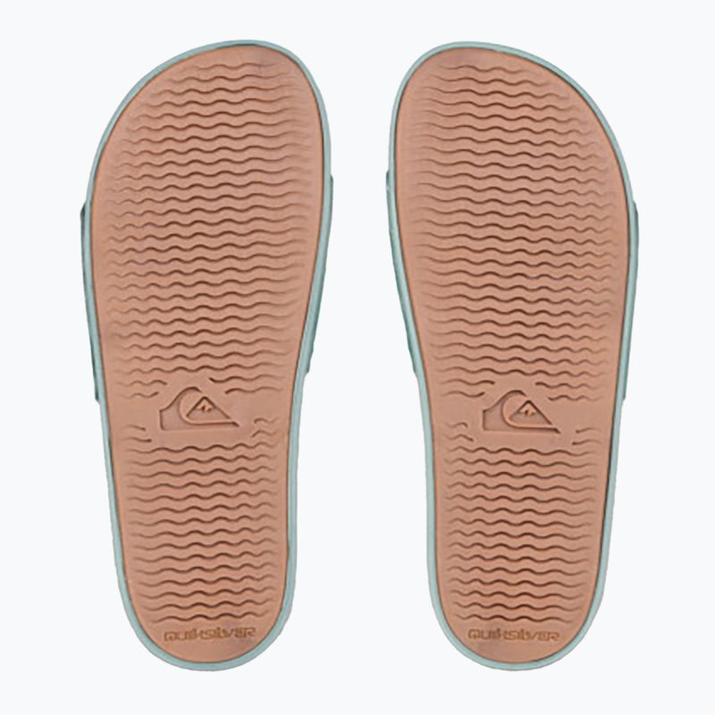 Quiksilver pánske žabky Rivi Wordmark Slide II sage 3