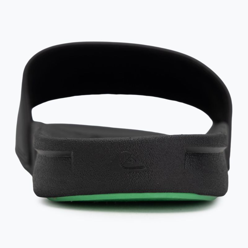 Pánske šľapky Quiksilver Rivi Wordmark Slide II black rasta 6