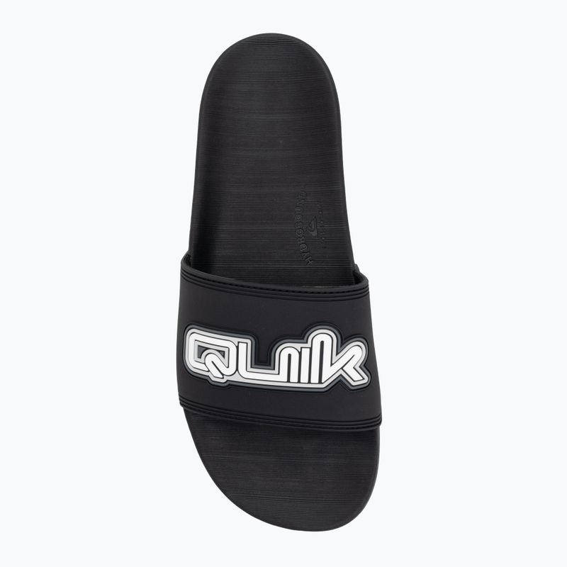 Pánske šľapky Quiksilver Rivi Wordmark Slide II black 5 5