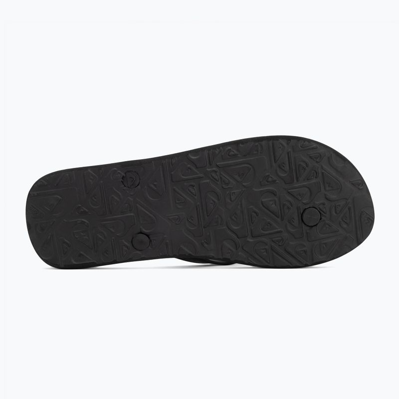 Pánske žabky  Quiksilver Molokai Art 25 black naturama 4