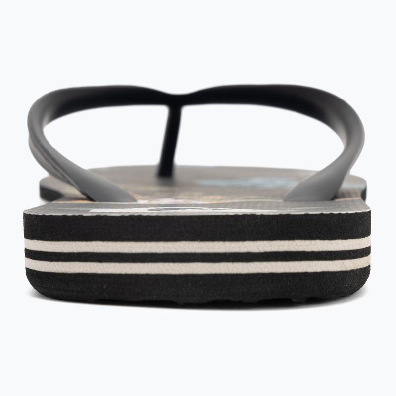 Pánske žabky  Quiksilver Molokai Art 25 black naturama 6