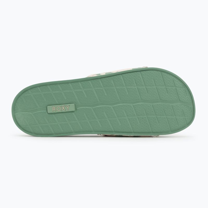 Dámske šľapky ROXY Slippy IV sage 4