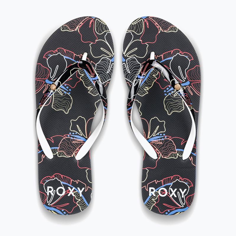 ROXY Portofino III dámske žabky dc black multi camo 2
