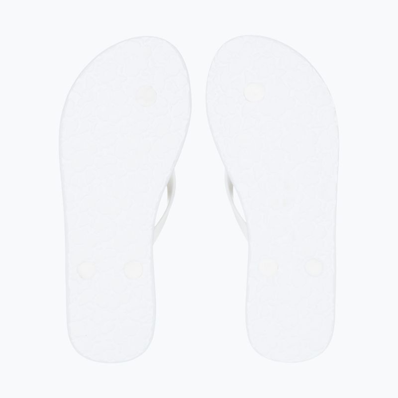 Dámske žabky ROXY Sandy III white/rainbow monogram 10