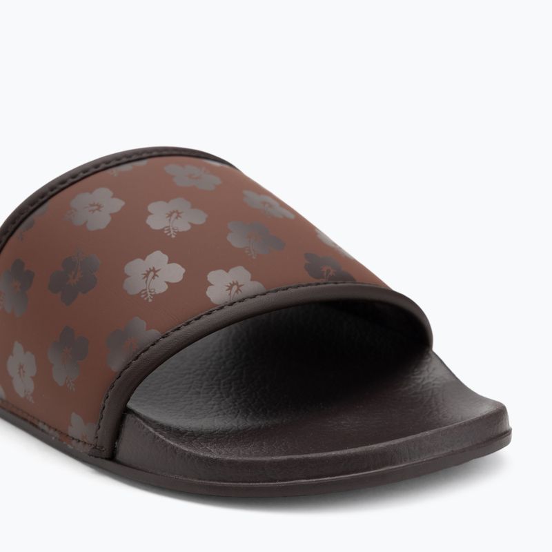 Dámske šľapky ROXY Slippy IV brown combo 7