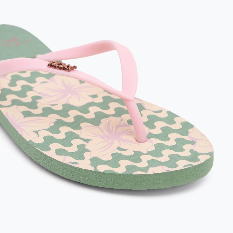 Dámske žabky ROXY Viva Stamp II sage 7