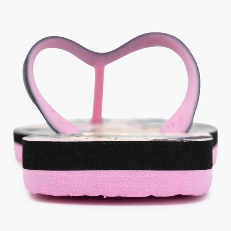 Detské žabky ROXY Tahiti VII black/pink stencil 6
