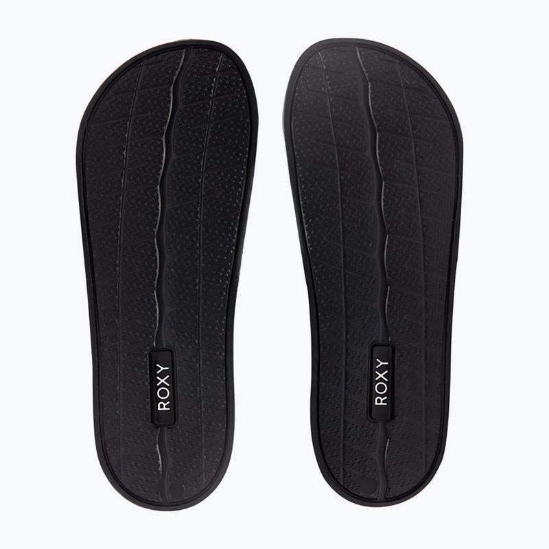 Dámske žabky ROXY Slippy II black multi camo 3