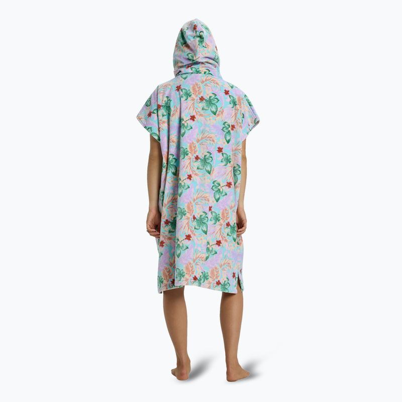 Dámske plavecké pončo Billabong s kapucňou coastal blue 2