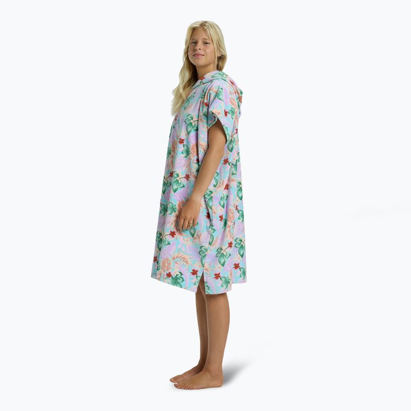 Dámske plavecké pončo Billabong s kapucňou coastal blue 3