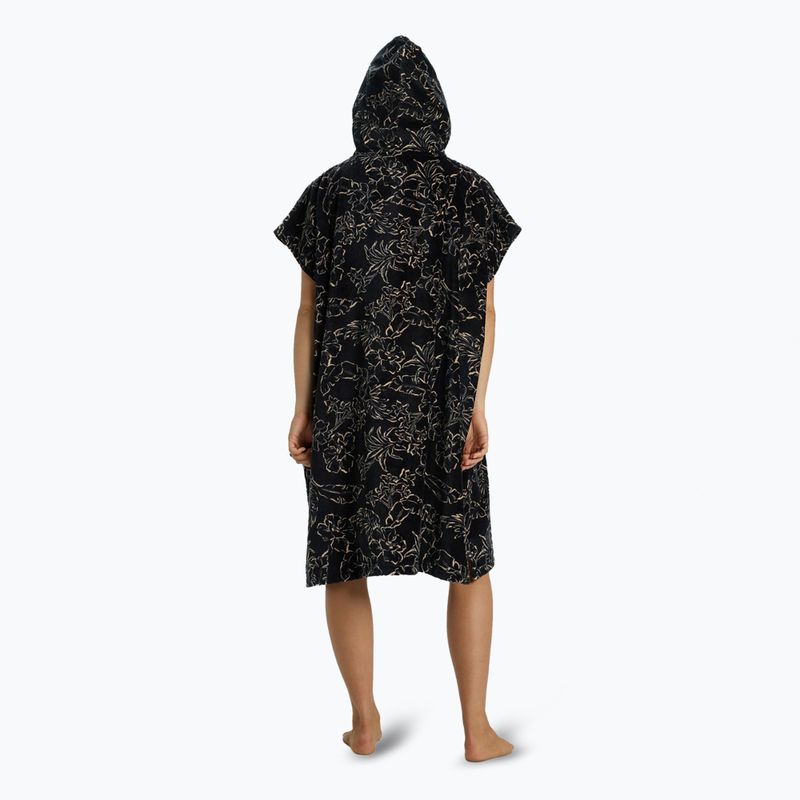 Dámske plavecké pončo Billabong Hooded Towel black pebble 2
