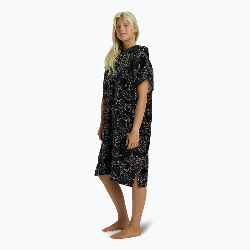 Dámske plavecké pončo Billabong Hooded Towel black pebble 3