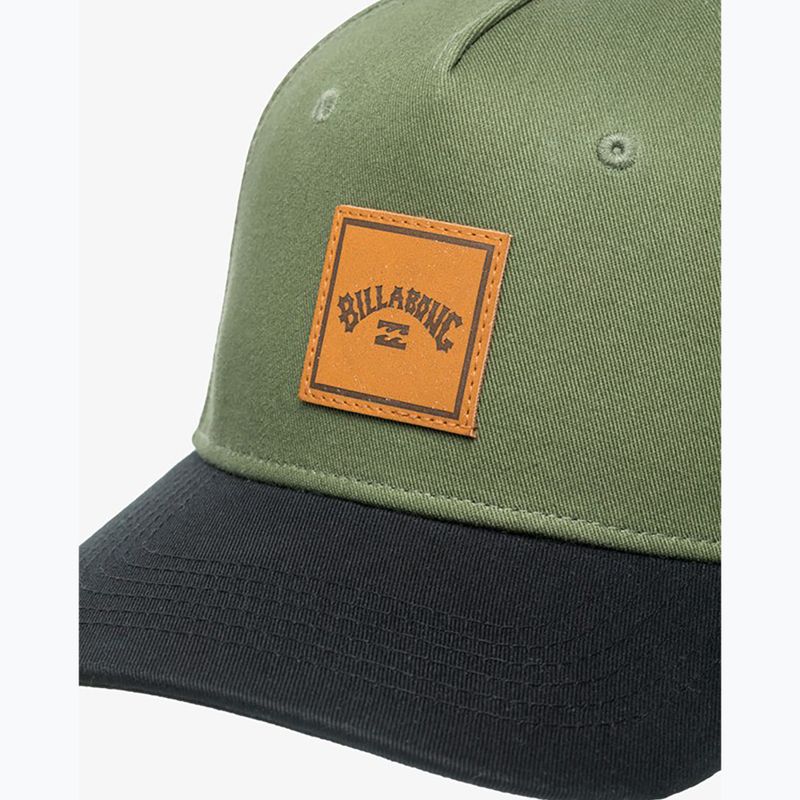 Pánska šiltovka Billabong Stacked Snapback military 4
