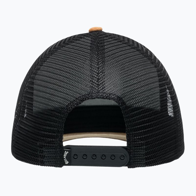 Pánska šiltovka Billabong Stacked Trucker black/tan 3