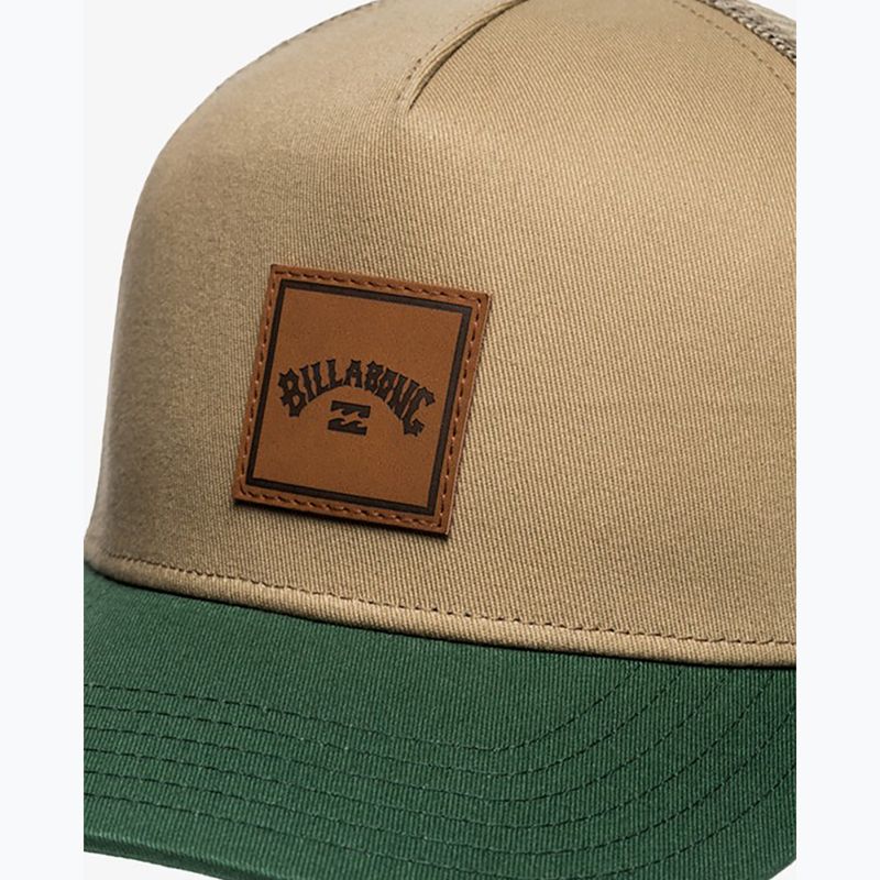 Pánska šiltovka Billabong Stacked Trucker black/tan 4