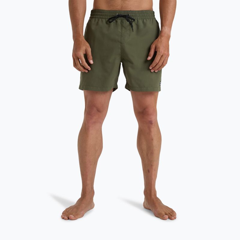 Pánske plavecké šortky Billabong All Day Layback military 3