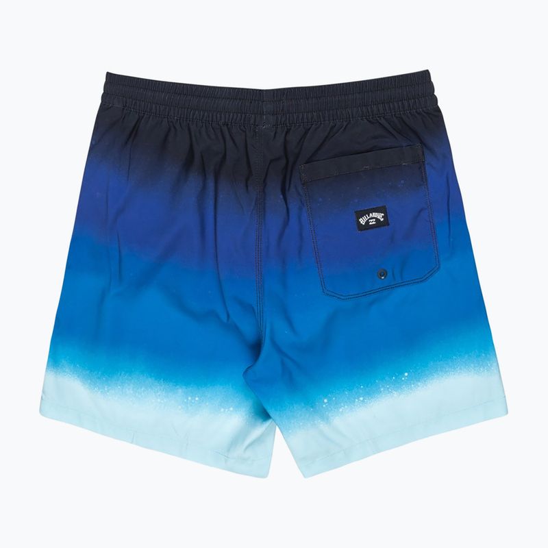 Pánske plavecké šortky Billabong All Day Fade Layback coastal blue 2