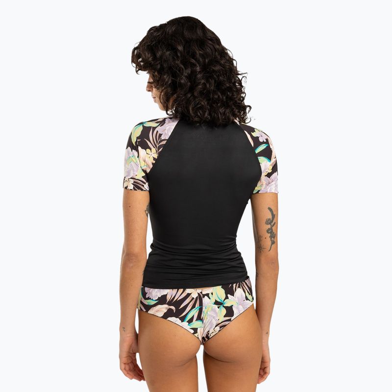 Dámske plavecké tričko Billabong Surf Capsule black multi 2