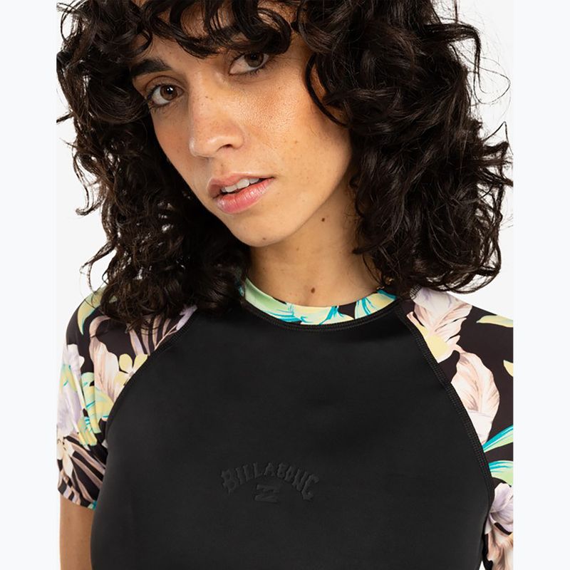 Dámske plavecké tričko Billabong Surf Capsule black multi 4
