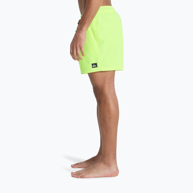 Pánske plavecké šortky Quiksilver Everyday Solid Volley 15" safety yellow 6