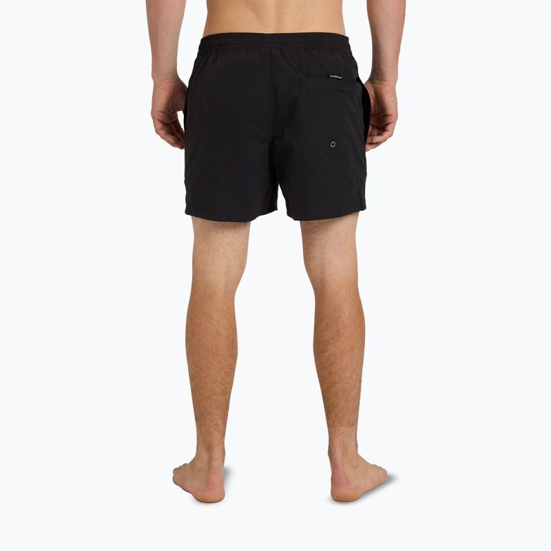 Pánske plavecké šortky Quiksilver Everyday Solid Volley 15" black 5