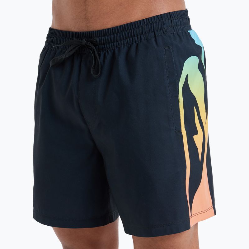 Pánske plavecké šortky Quiksilver Everyday Holmes Volley 16" black holmes 7