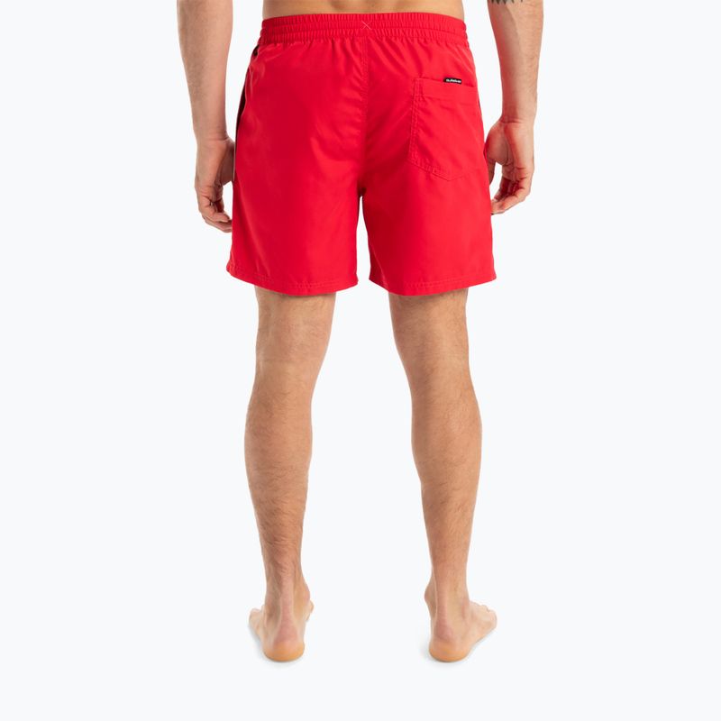 Pánske plavecké šortky Quiksilver Everyday Vert Volley 16" high risk red 3