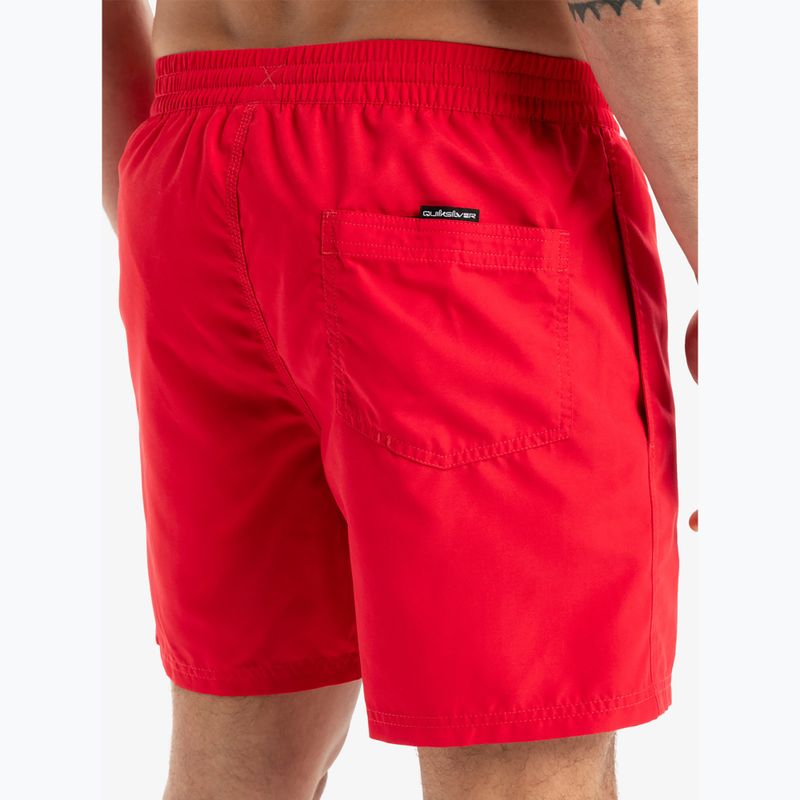Pánske plavecké šortky Quiksilver Everyday Vert Volley 16" high risk red 6