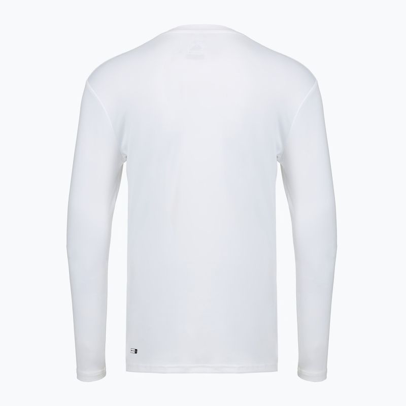 Pánske plavecké tričko longsleeve Quiksilver DNA Bubble Logo white 2