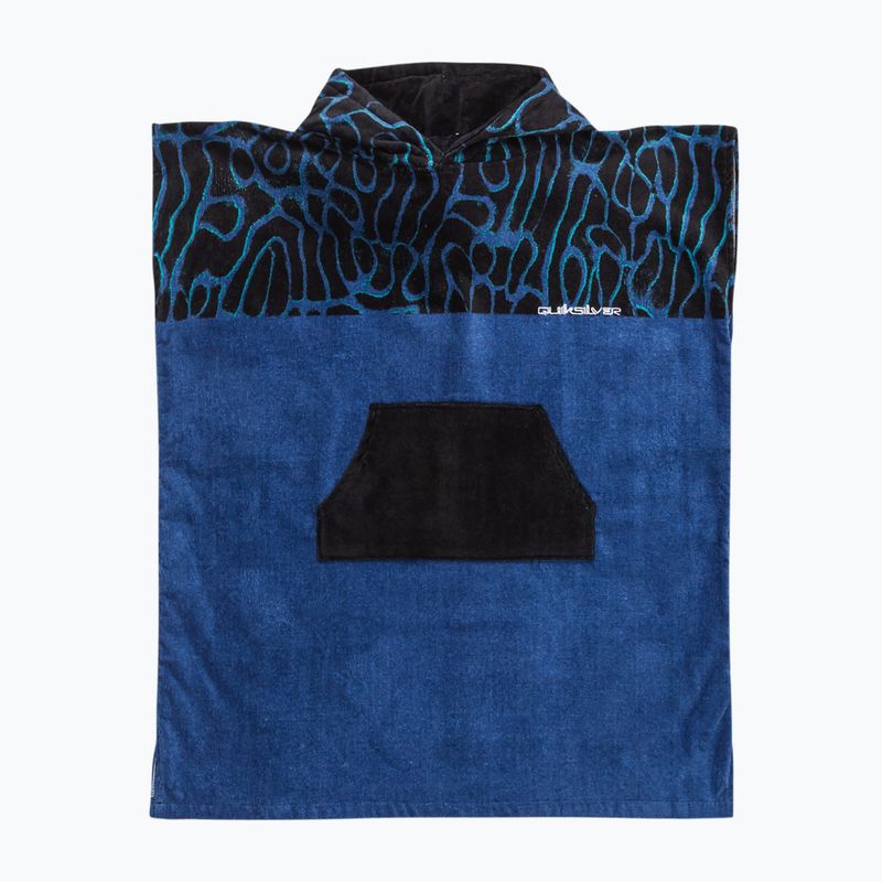 Quiksilver Hoody estate modré detské pončo
