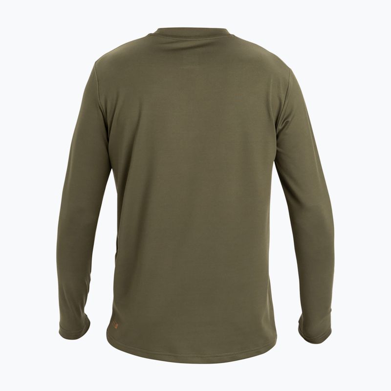 Pánske tričko longsleave Quiksilver Everyday Surf grape leaf 2