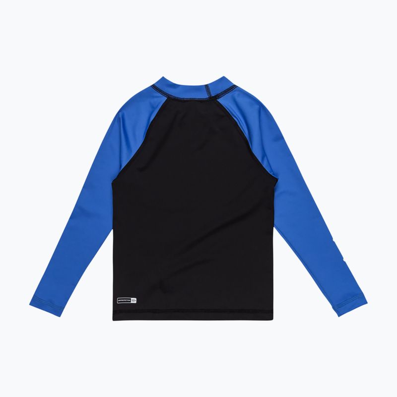 Detský plavecký longsleave Quiksilver Everyday UPF50 black/nebulas blue 2