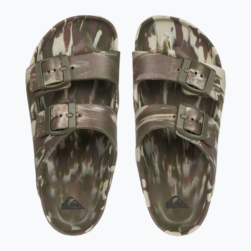 Detské šľapky Quiksilver Embark RF green 1 2