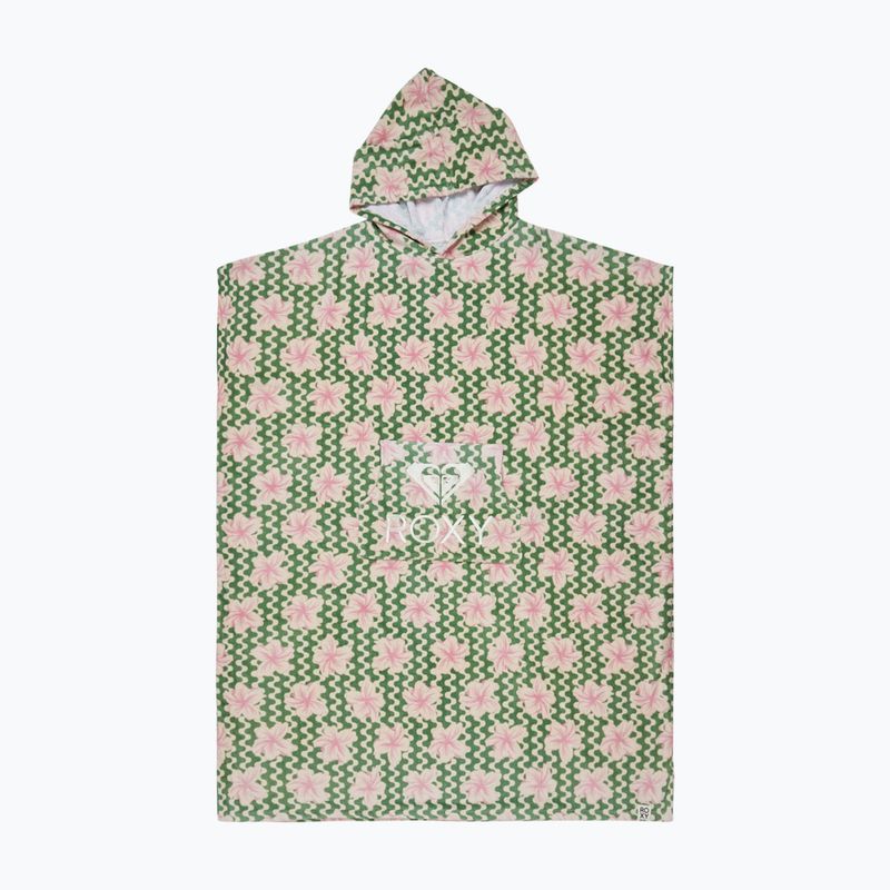 Dámske pončo  ROXY Stay Magical Printed basil party waves yw