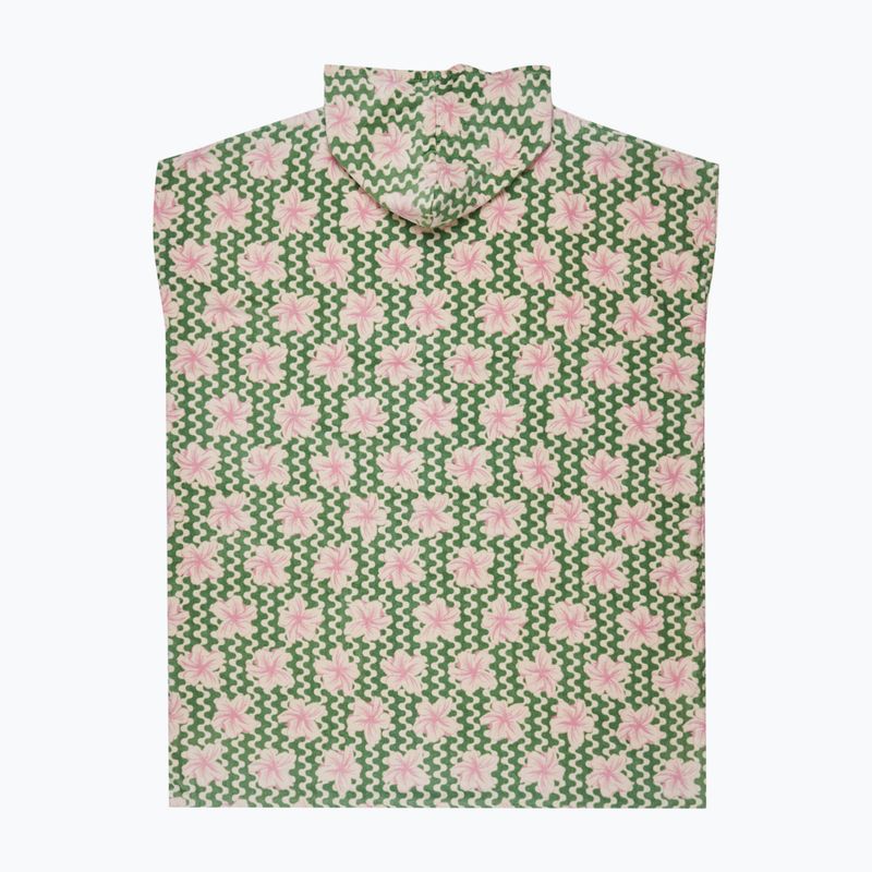 Dámske pončo  ROXY Stay Magical Printed basil party waves yw 2