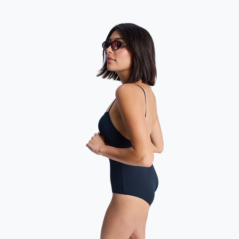 Dámske jednodielne plavky ROXY Beach Classics Fashion antracit 7